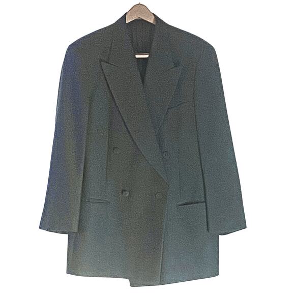 Vintage Giorgio Armani Le Collezioni Blazer Double Breasted Jacket - Picture 1 of 11